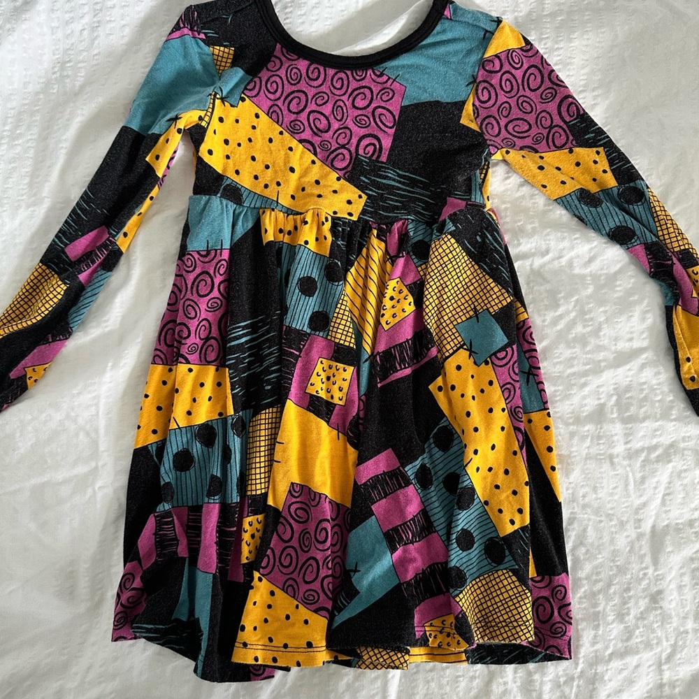 Little Sleepies Sally’s Patchwork twirl dress 3T